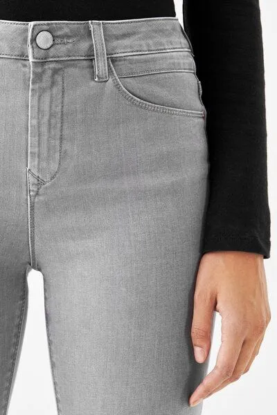 DAWN Damen Jeans SUN UP Organic Powerstretch DAWN Bio-Baumwolle, Blue, – Produktbild 5 von 5