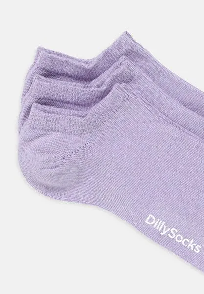 DillySocks DillySocks Sneakersocken „One Color Shorties“, Lavender lilac, – Produktbild 4 von 4