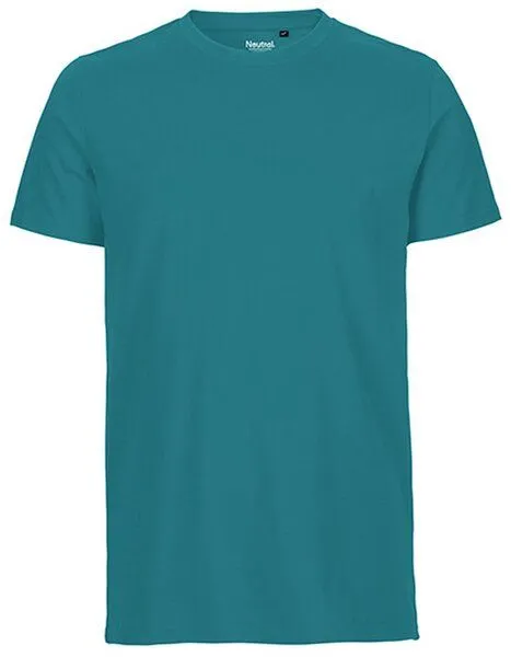 Neutral Neutral® Unisex T-Shirt Fitted Körpernah von Neutral Bio Baumwolle, Teal, – Produktbild 1 von 4
