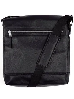Will's Vegan Shop Will's Vegan Shop Reporters Bag Schwarz Unisex – Produktbild 1 von 1