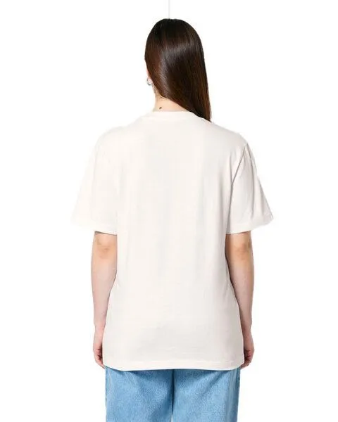 YTWOO YTWOO Nachhaltiges schweres Unisex T-Shirt, Hellbeige, – Produktbild 4 von 4