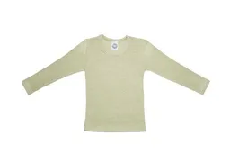 Cosilana Cosilana Bio-Langarmshirt in Rippstruktur aus Seide/Wolle/Baumwolle – Produktbild 1 von 1