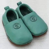 Pololo Pololo Barfußschuh, Hausschuh mit Gummisohle (TPR), verschiedene Farben, Grün, – Produktbild 1 von 1