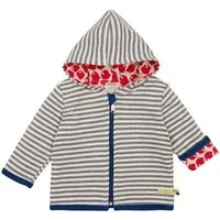 loud proud loud + proud Babys & Kinder Wendejacke, GOTS-zertifiziert, Grey (grau), – Produktbild 1 von 1