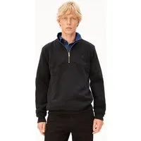 ARMEDANGELS ARMEDANGELS WAARLO FLEECE Herren Sweatshirt aus Bio-Baumwolle, Black, – Produktbild 1 von 1