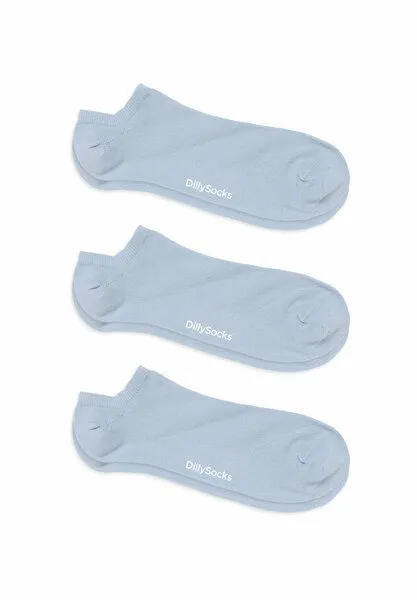 DillySocks DillySocks Sneakersocken „One Color Shorties“, Baby blue, – Produktbild 2 von 4
