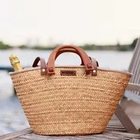 NATUREHOME NATUREHOME Schultertasche Strandtasche Einkaufskorb Shopper – Produktbild 2 von 8