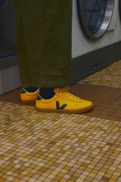 Veja Veja Volley O.T. Leather - Sunshine Eagle Natural Herren, Natural, – Produktbild 2 von 4