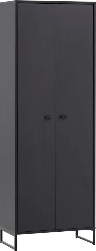 Schildmeyer Schuhschrank Janne, Schuhschrank, Made in Germany, B: 60 cm Solide Verarbeitung - Dieses Produkt ist in Deutschland gefertigt, Schwarz, – Produktbild 2 von 4