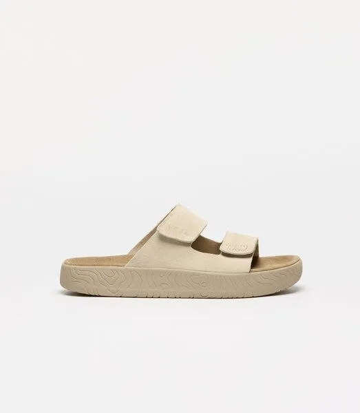 Veja Sandale Veja ETNA Suede - Unisex, Pierre almond almond (weiß), – Produktbild 4 von 5