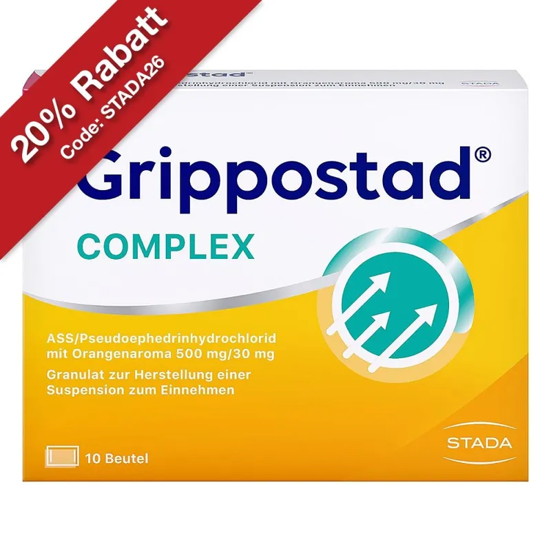 Grippostad Grippostad Complex ASS/Pseudoephedrin Granulat – Produktbild 1 von 1