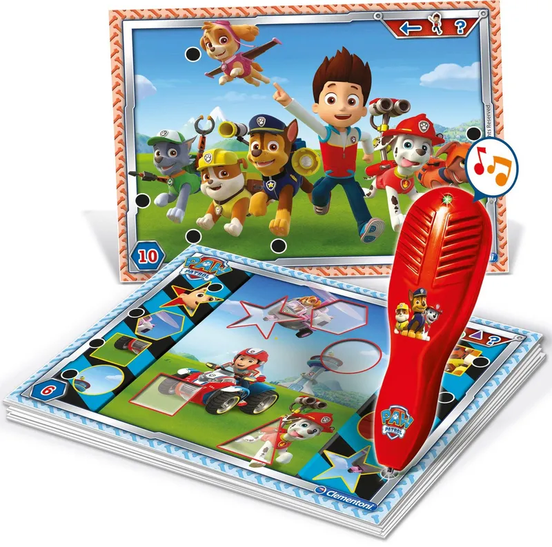 Clementoni Clementoni Spiel E-Lektor Quiz Basic PAW Patrol, E-Lektor Quizspiel, Made in Europe, FSC® - schützt Wald - weltweit, Bunt, – Produktbild 1 von 2