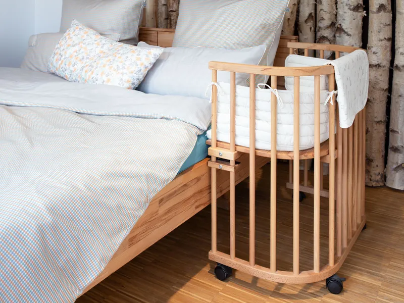 allnatura allnatura Beistellbett "Piccino by babybay" - Schnäppchen 2127-03324 | 40x80 cm | Buche | unbehandelt, Buche, – Produktbild 2 von 2