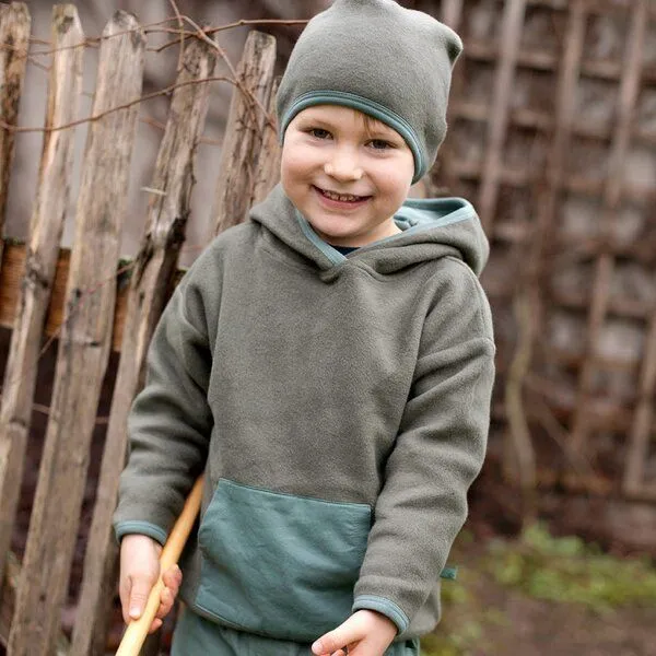 Enfant Terrible Enfant Terrible Fleece Hoodie, Moss-pistachio, – Produktbild 2 von 2