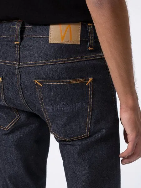 Nudie Jeans Nudie Jeans Grim Tim Dry True Navy – Produktbild 3 von 3