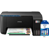 Epson Epson EcoTank ET-2861 + 1 Satz zusätzliche Tintenflaschen, Schwarz, – Produktbild 1 von 1
