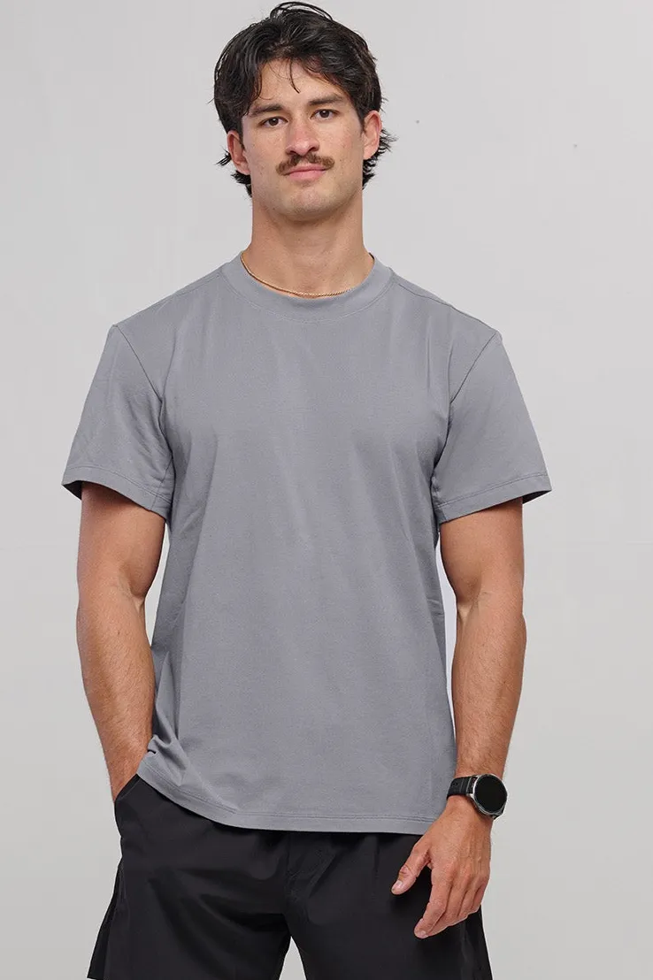 SEAAV SEAAV Herren vegan T-Shirt Dockside Storm Grey, Grau, – Produktbild 2 von 2