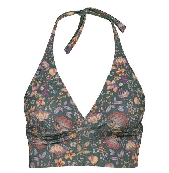 Frija Omina Frija Omina Recycling Bikinitop Fjordella Muster, Senja olive (grün), – Produktbild 1 von 1