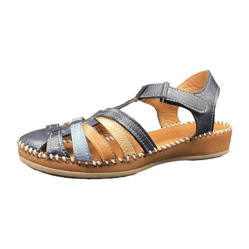 Cosmos Comfort Cosmos Comfort Sandalette für Damen, blau, Größe 41 EU, Blau, – Produktbild 1 von 5