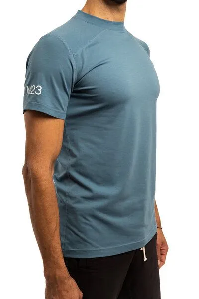 M23 M23 Herren T-Shirt aus Bio-Baumwolle, Modell „Ben“, Blau, – Produktbild 2 von 4