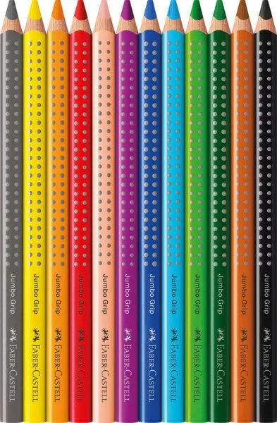 Faber-Castell Faber-Castell Buntstift Jumbo Grip 12er-Kartonetui – Produktbild 4 von 8