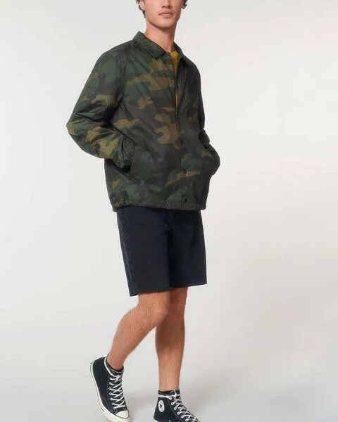 YTWOO YTWOO Unisex Jacke mit All-Over-Print Camouflage aus recyceltem PET, Camouflage, – Produktbild 2 von 4