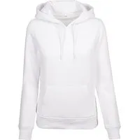 Build Your Brand Build Your Brand Ladies´ Organic Hoodie Kapuzenpullover bis 5XL, White, – Produktbild 1 von 1