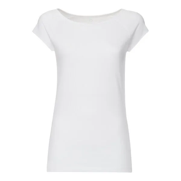 THOKKTHOKK ThokkThokk Damen T-Shirt Bio Fair, Weiss, – Produktbild 1 von 7