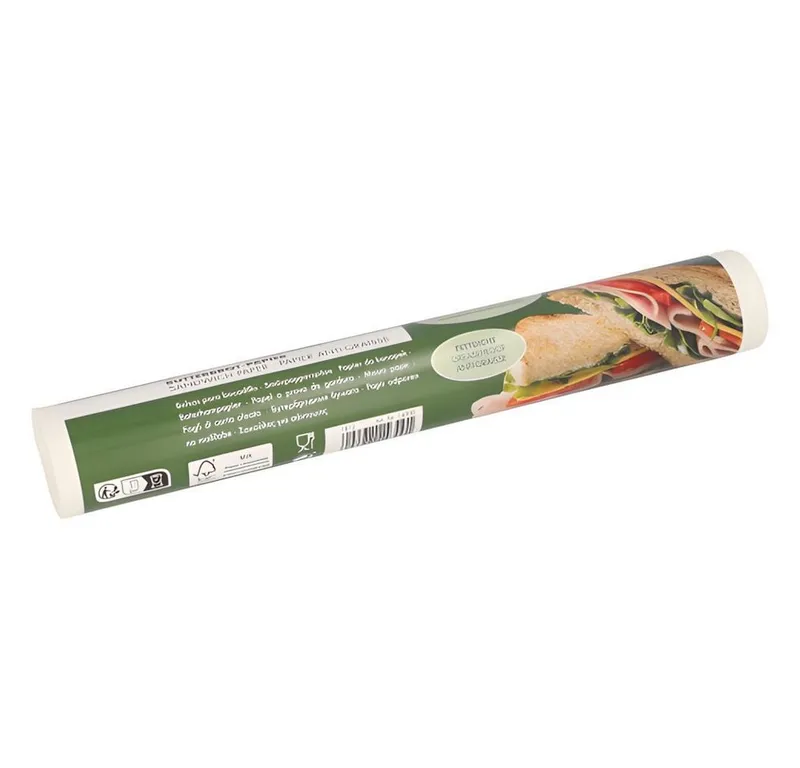 PAPSTAR PAPSTAR Einweggeschirr-Set Blatt Butterbrotpapier 25 cm x 30 cm weiss 100 Stk, Pergamentersatzpapier, Weiß, – Produktbild 2 von 2