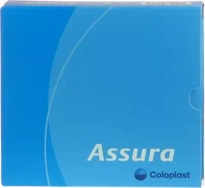 Coloplast ASSURA Basisp.RR50 10-45mm m.Gürtelb. 5 St Basisplatte – Produktbild 1 von 1
