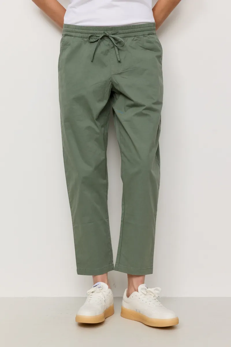 recolution Recolution Damen vegan Jogginghose Chino Kale Khaki, Olivgrün, – Produktbild 2 von 2