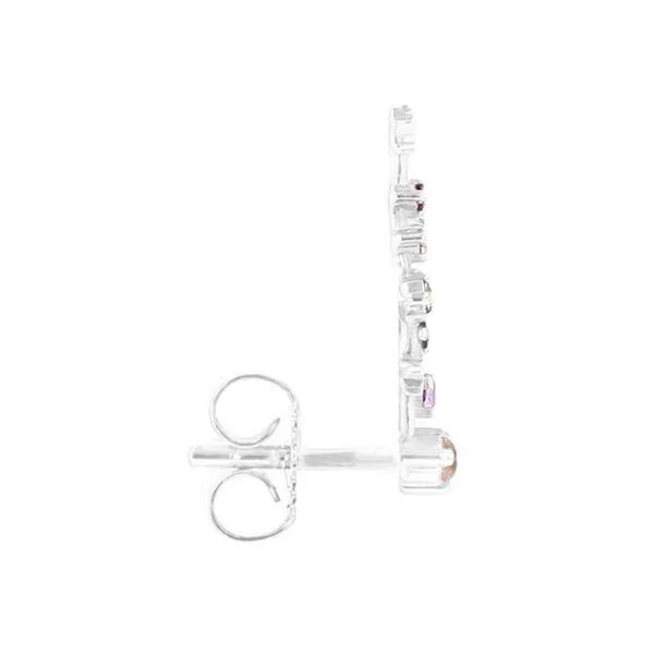 Eppi Eppi Ohrringe mit Sternzeichen Pisces, Weiss, – Produktbild 3 von 3