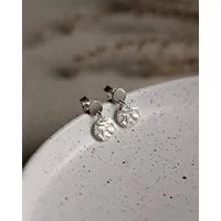 lille mus lille mus Ohrstecker 'Mondplättchen' 925 Silber / vergoldet – Produktbild 1 von 1