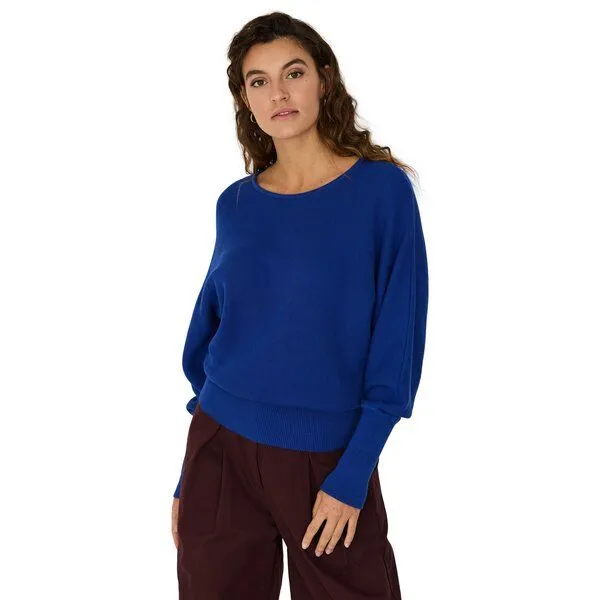 SKFK SKFK Strickpullover IBAR, Blue, – Produktbild 1 von 4