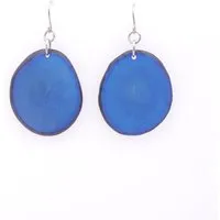 Mekhada Mekhada Tagua Ohrhänger HOSTY, Blau, – Produktbild 1 von 1