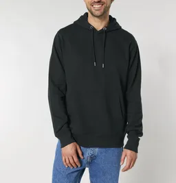 UNIPOLAR UNIPOLAR Herren vegan Hoodie Basic Crossing – Produktbild 1 von 1