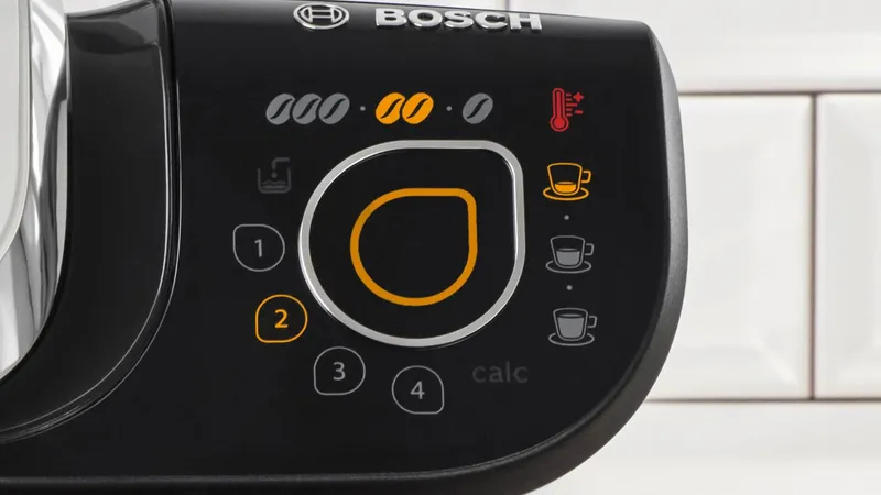 Tassimo Tassimo Kapselmaschine My Way 2 TAS6504, Personalisierung, über 70 Getränke, mit Wasserfilter BRITA MAXTRA, Personalisierung, über 70 Getränke, Schwarz|weiß, – Produktbild 1 von 5