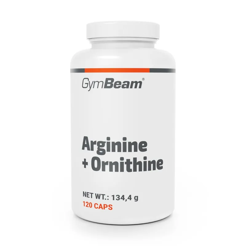 GymBeam GymBeam Arginin + Ornithin 120 Kapseln – Produktbild 1 von 1