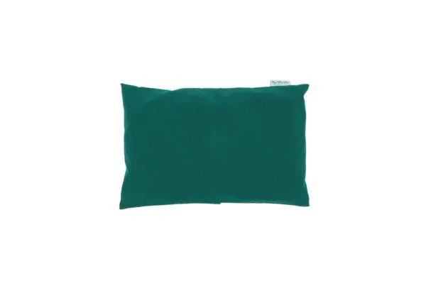 NoWaste Wrapping NoWaste Wrapping Zirbenkissen Kopfkissen Schlafkissen 20 x 30 cm, Dunkelgrün (dark emerald), – Produktbild 2 von 2