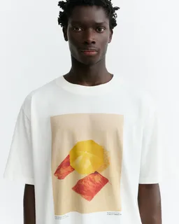 thinking mu Thinking MU Herren vegan T-Shirt Oversize Von Yosigo Eric White – Produktbild 1 von 1