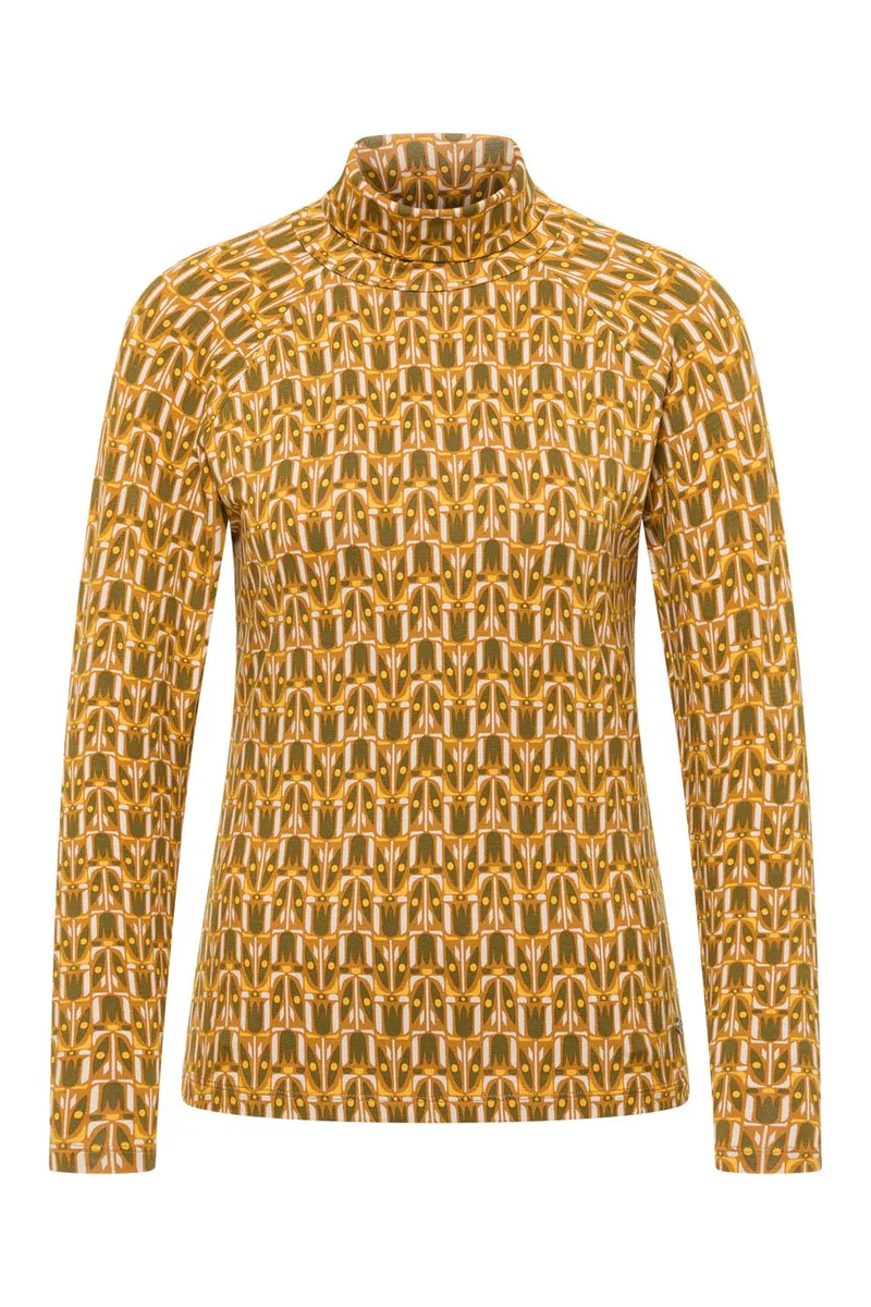 Tranquillo Jersey-Shirt Chiaraa aus EcoVero™-Viskose - amber tulip / M – Produktbild 1 von 6