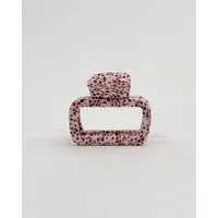 ettics STUDIO ettics STUDIO spange slim square medium dots rosa – Produktbild 1 von 1