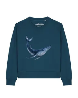watapparel watapparel Sweatshirt Frauen Wal – Produktbild 1 von 1