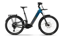 Winora Winora SINUS FS X12 - 27.5 Zoll 800Wh 12K Wave/Fully - platinum/blue – Produktbild 1 von 1