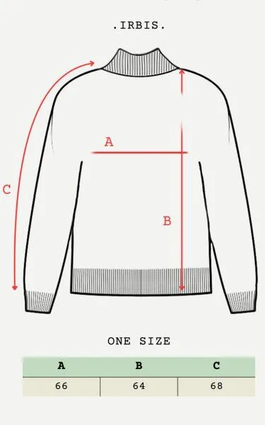 Kopyto Kopyto IRBIS - Damen Rollkragenpullover Stickpullover 100% Merinowolle, Schwarz, – Produktbild 4 von 4