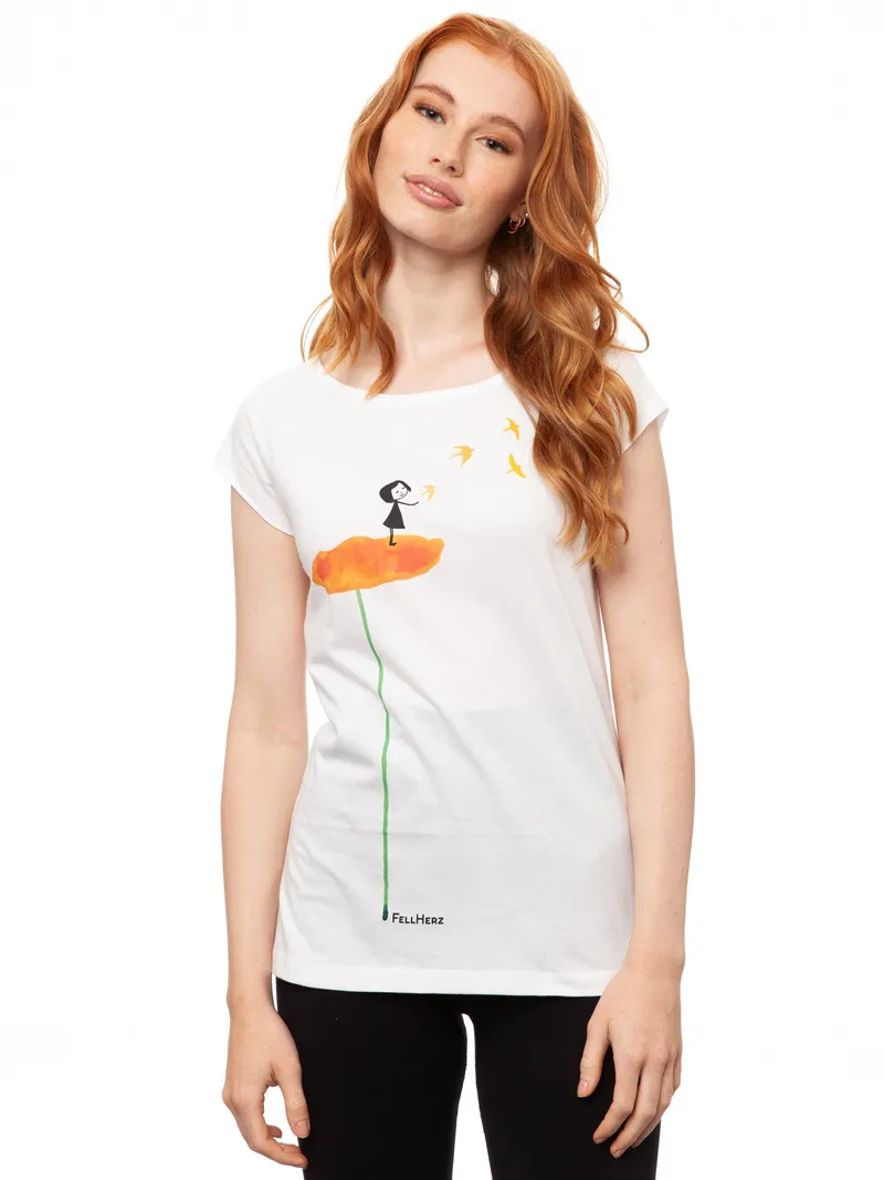 FellHerz Schwalbenzug Cap Sleeve white - XXL – Produktbild 1 von 1