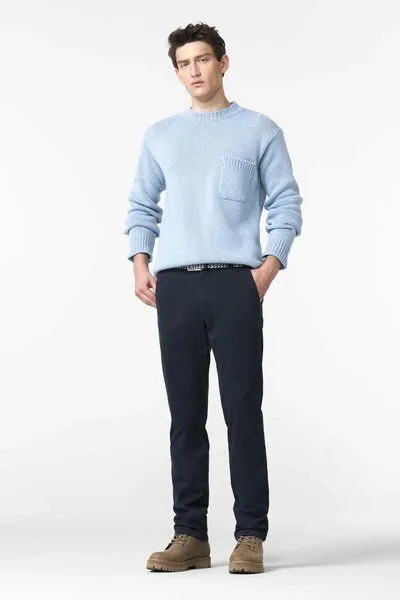 Meyer MEYER Thermohose aus BIO-Baumwoll-Twill, Blau (marine), – Produktbild 2 von 3