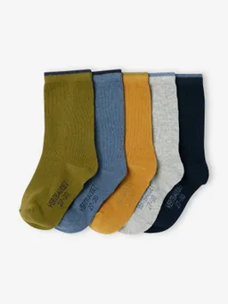 Vertbaudet 5er-Pack Jungen Socken BASIC – Produktbild 1 von 1