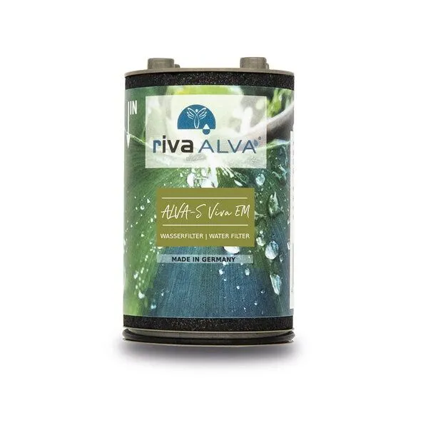 rivaALVA rivaALVA-S Viva EM, Ersatzkartusche, Blockaktivkohle EM, 10 μm – Produktbild 3 von 3