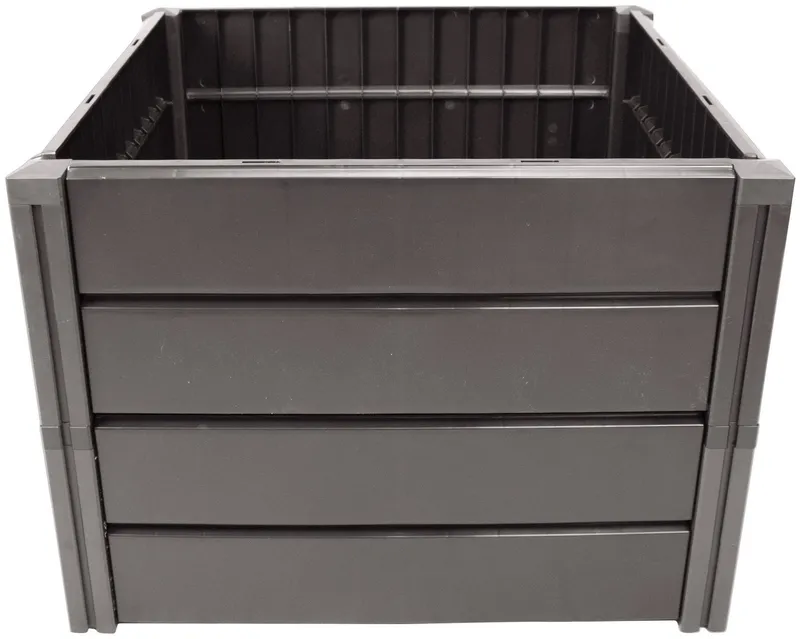 KHW KHW Hochbeet Demeter M, BxTxH: 82x82x61 cm, 336 Liter, Grau, – Produktbild 3 von 5